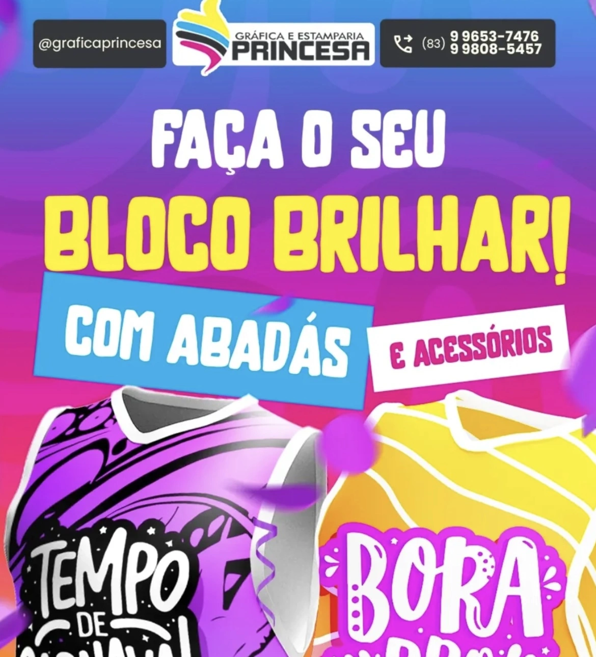 Abadás personalizados